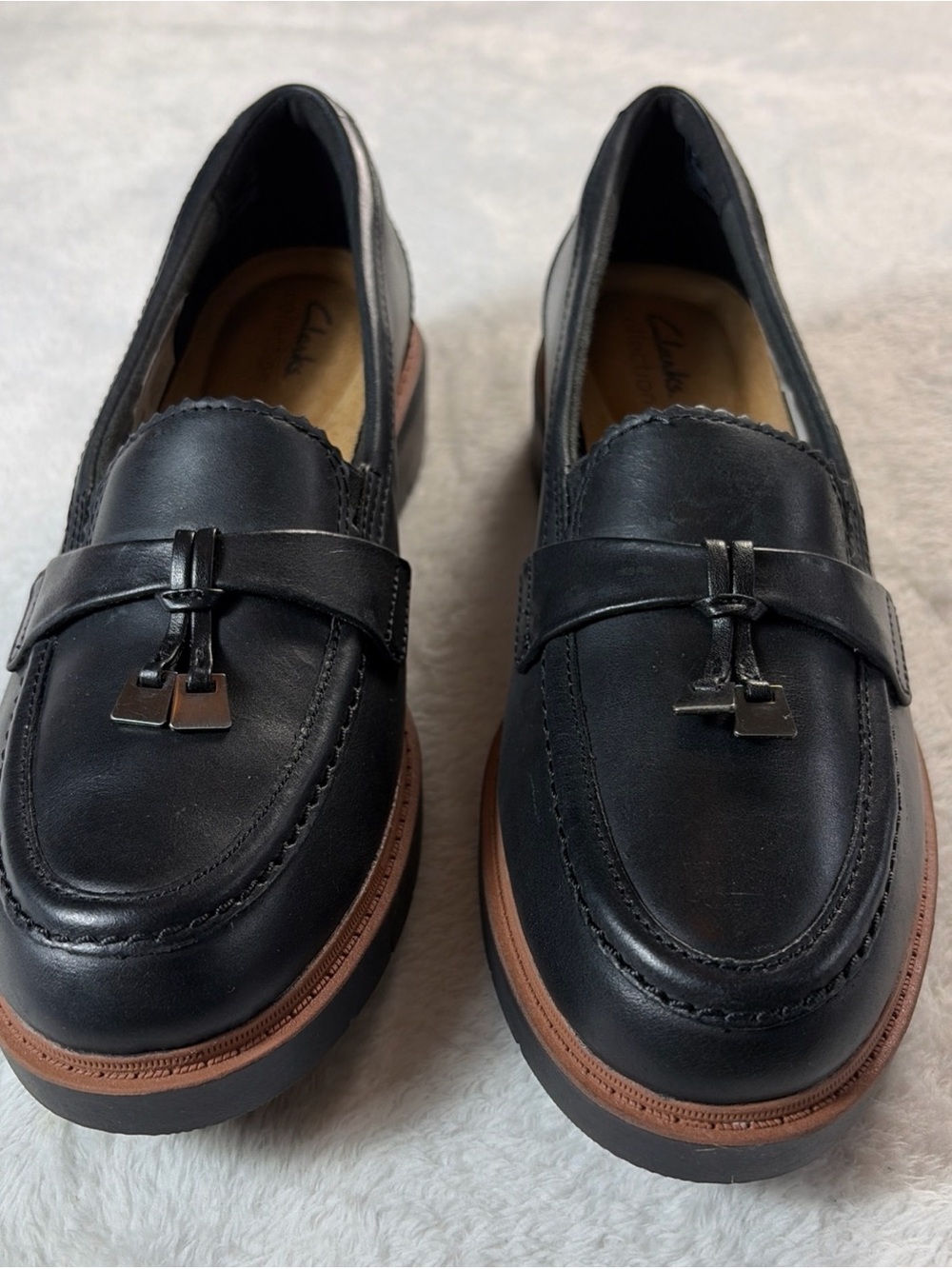 Clarks Westlynn Bella Womens Moc Closed Toe Loafers 8.5 M/W NEW